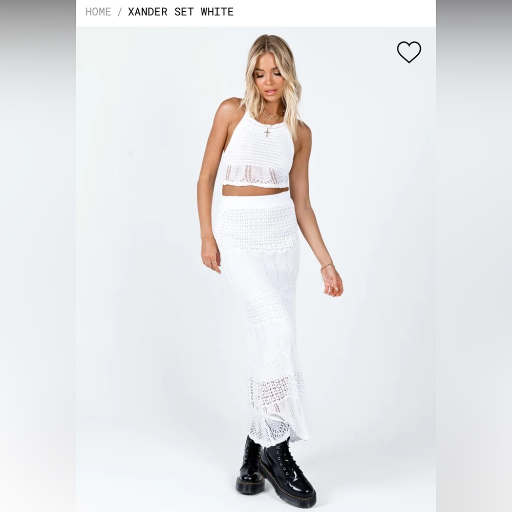 Princess Polly Xander Crochet Knit Set